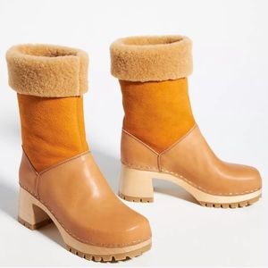 Swedish Hasbeens High Sheerling Boot size 39